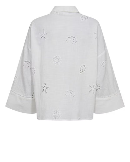 Marielle SS Shirt Bright White Nümph