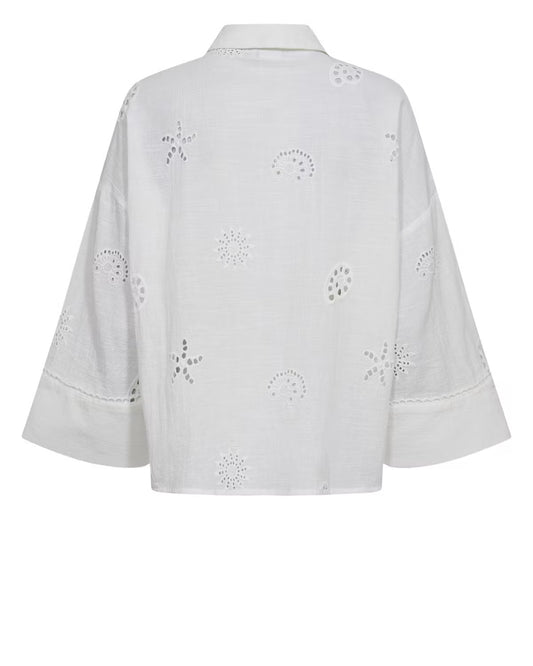 Marielle SS Shirt Bright White Nümph