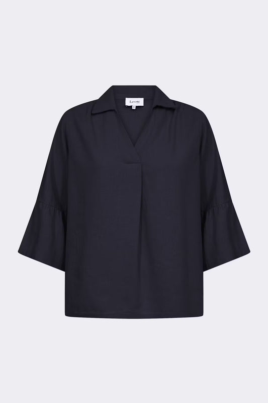 LR-Naja 53 Blouse Dark Blue Levete Room