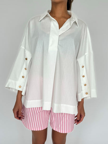 Klara Shirt White Continue