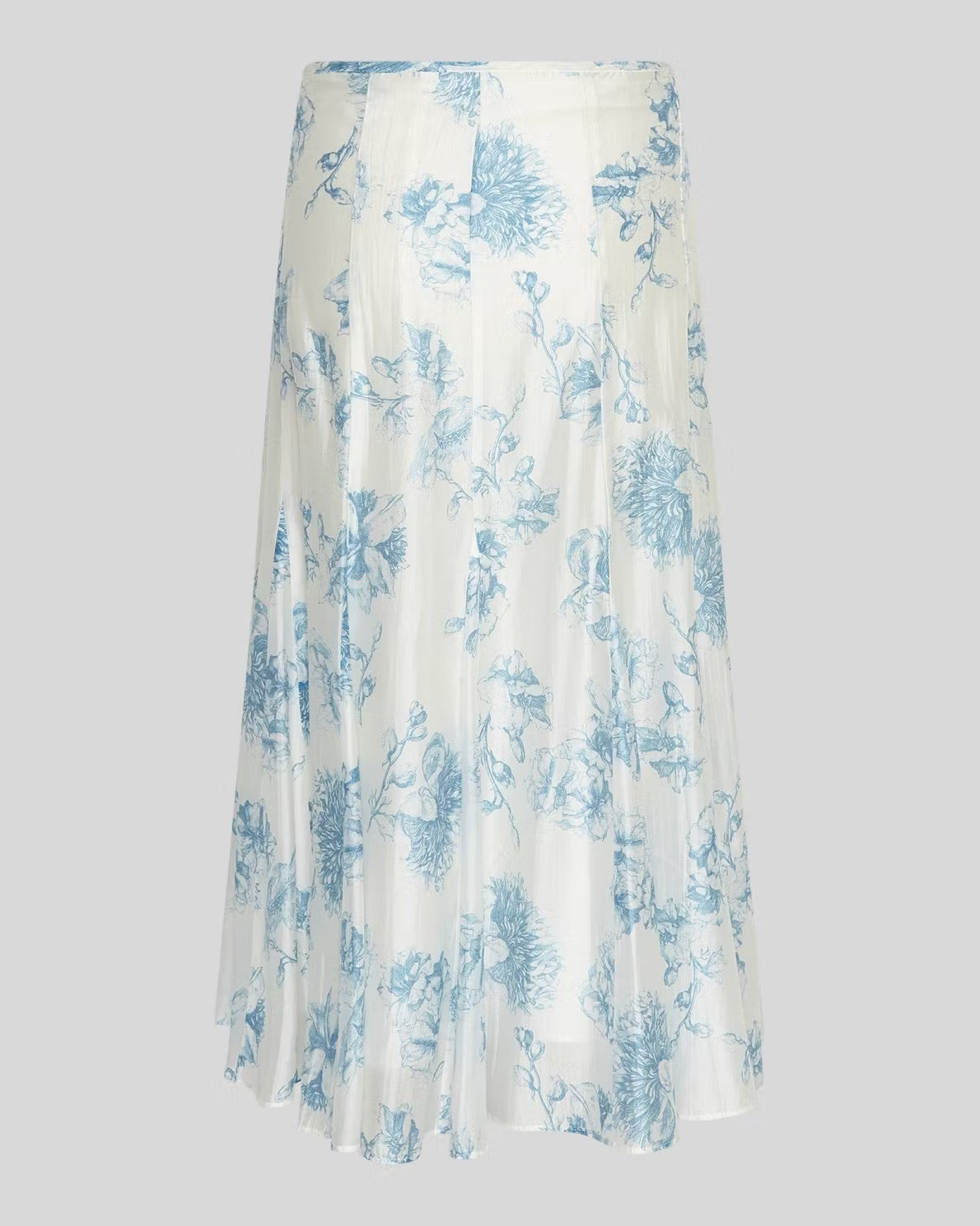 Evangelia HW Skirt AOP M Blue Flower MSCH