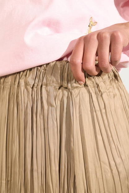 Fea Skirt Silver Mink Nümph