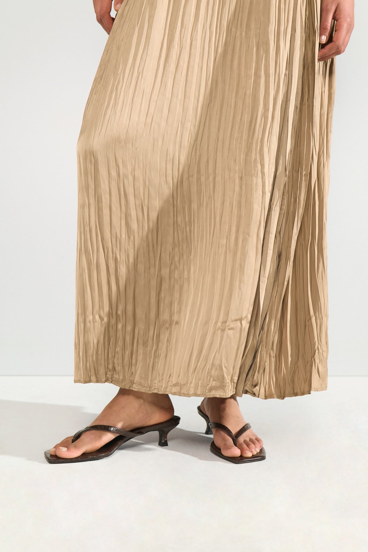Fea Skirt Silver Mink Nümph