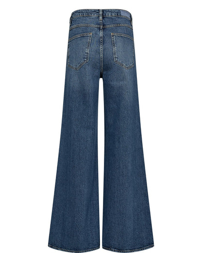 Pisa HR Wide Jeans Medium Blue Denim Nümph
