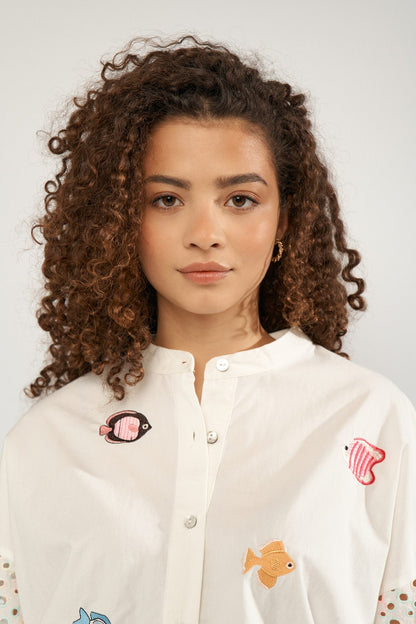 Marisa Shirt Bright White Nümph