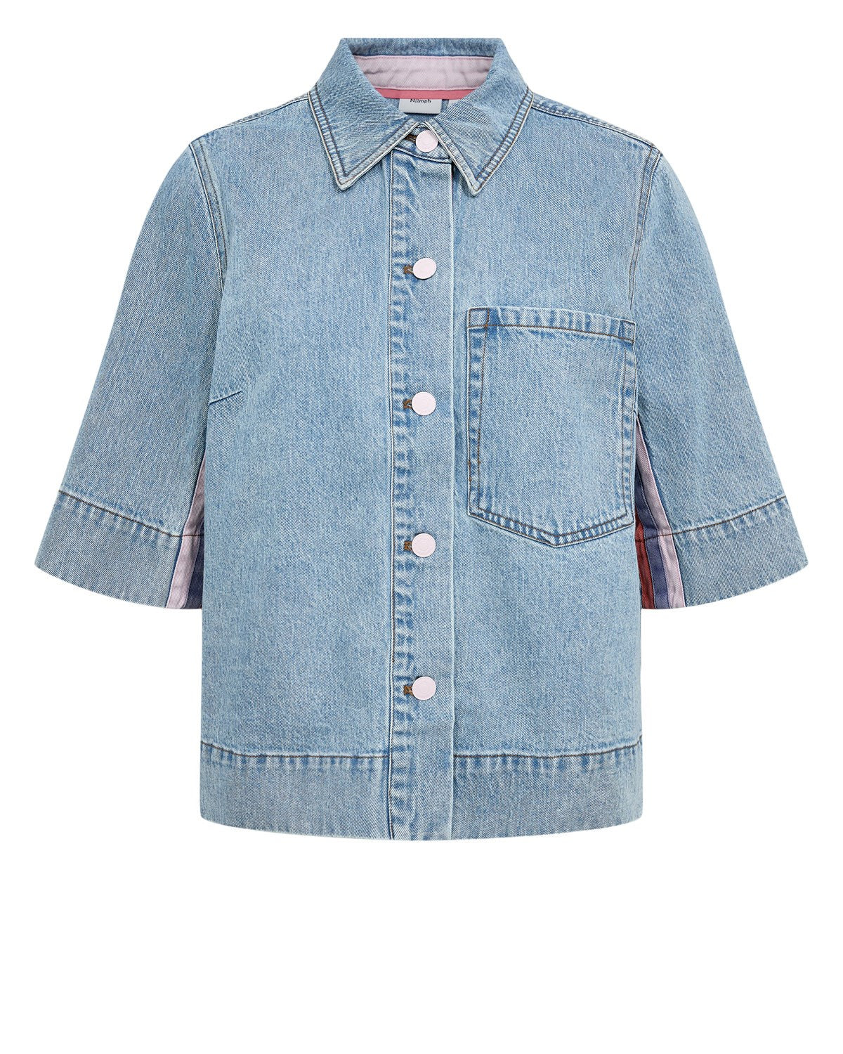 Malaga Shirt Light Blue Denim Nümph
