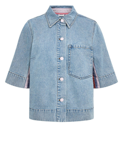 Malaga Shirt Light Blue Denim Nümph