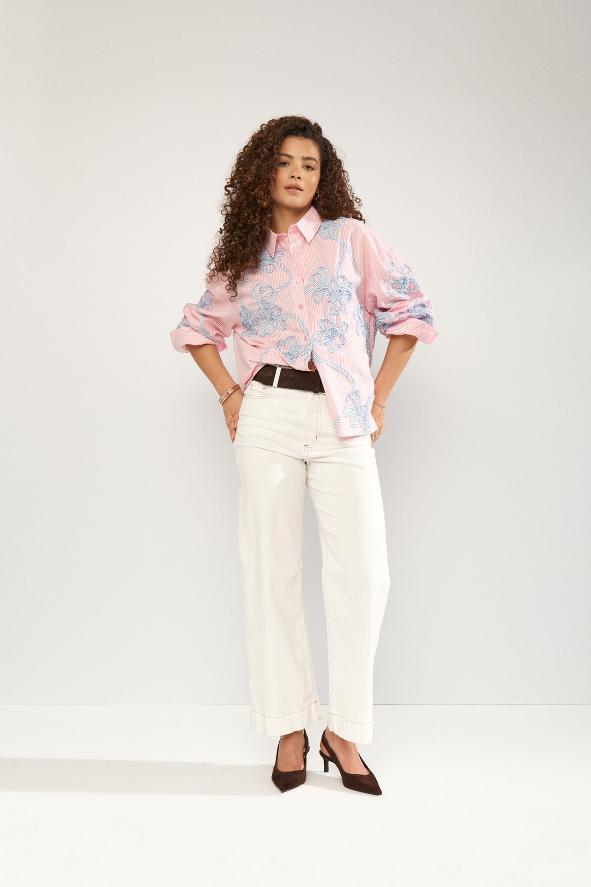 Emelia Oversize Shirt Prism Pink Nümph