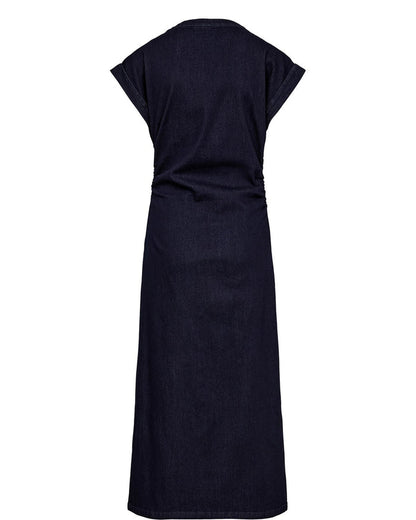 Aletta Dress Dark Blue Denim Nümph
