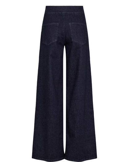 Seattle HR Wide Jeans Dark Blue Denim Nümph