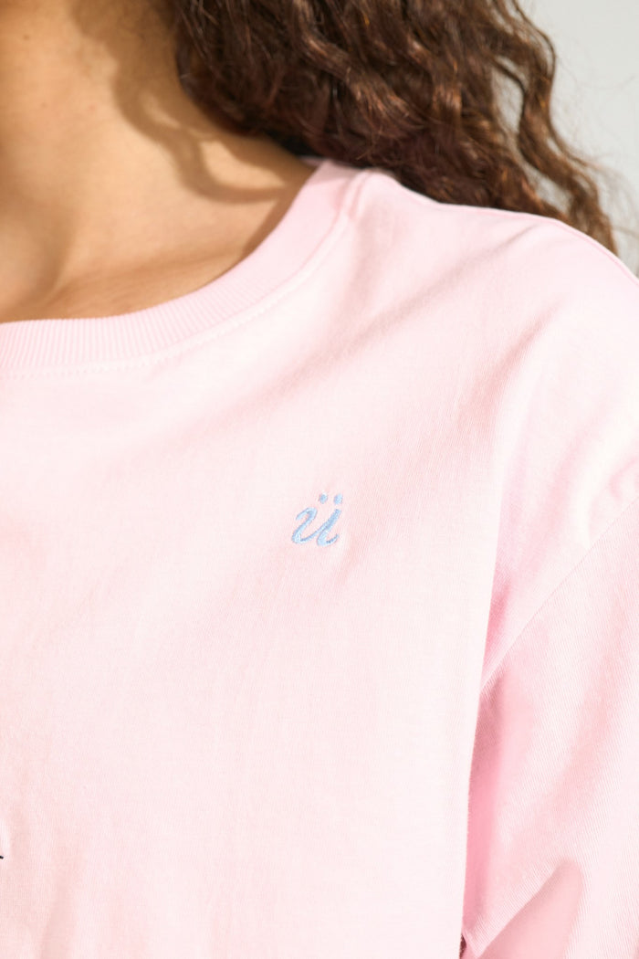 Tenia Boxy T-shirt Pink Lady Nümph