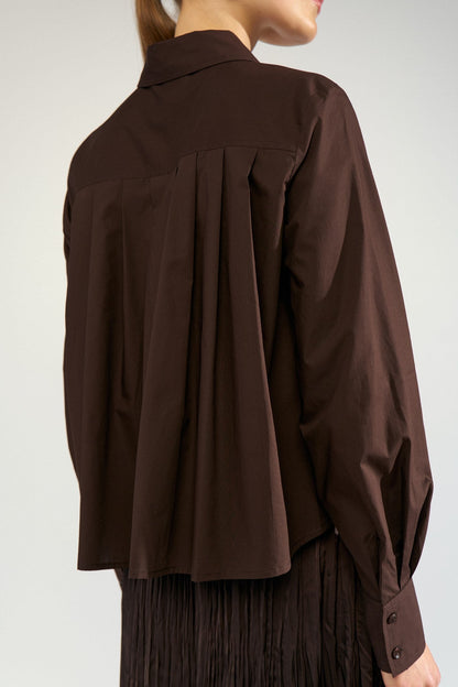 Asho Shirt Black Coffee Nümph