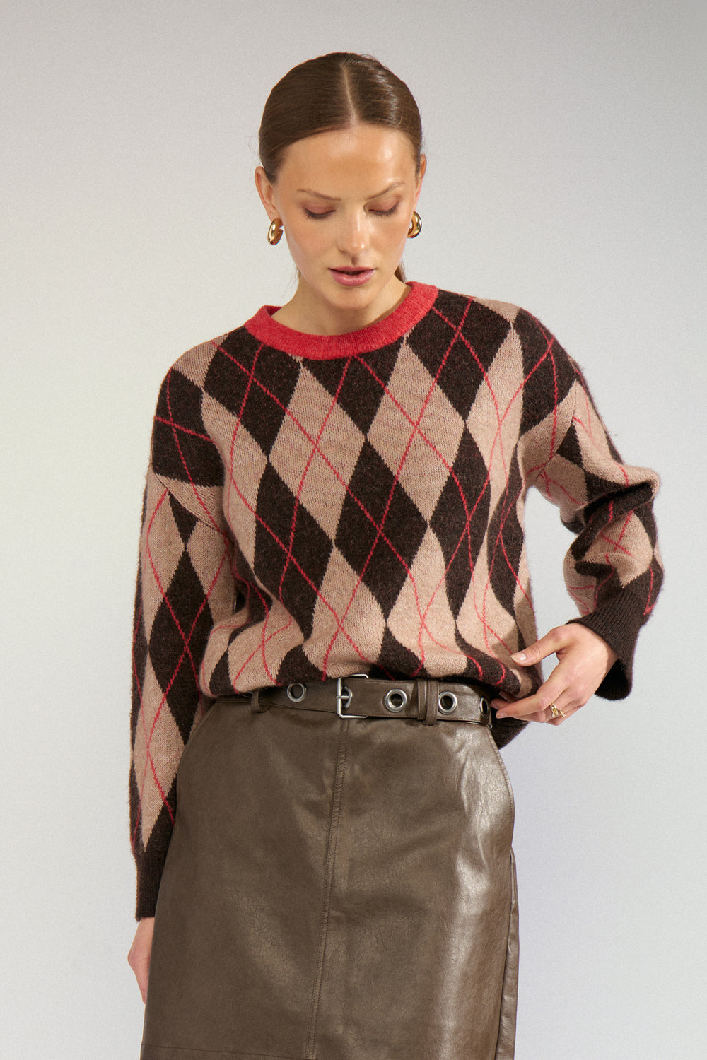 Tikla Pullover Goji Berry Nümph