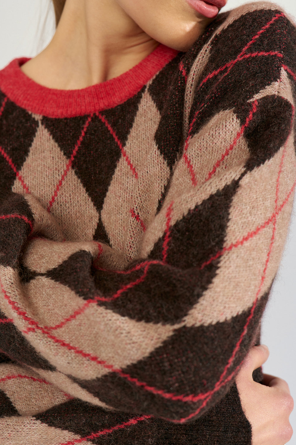Tikla Pullover Goji Berry Nümph