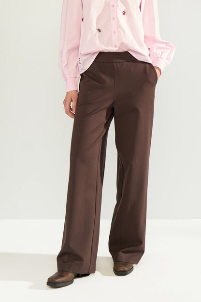 Athena Pants Black Coffee Nümph