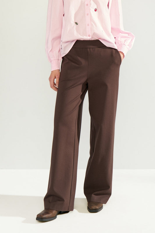 Athena Pants Black Coffee Nümph