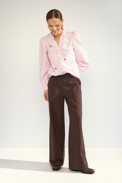 Athena Pants Black Coffee Nümph