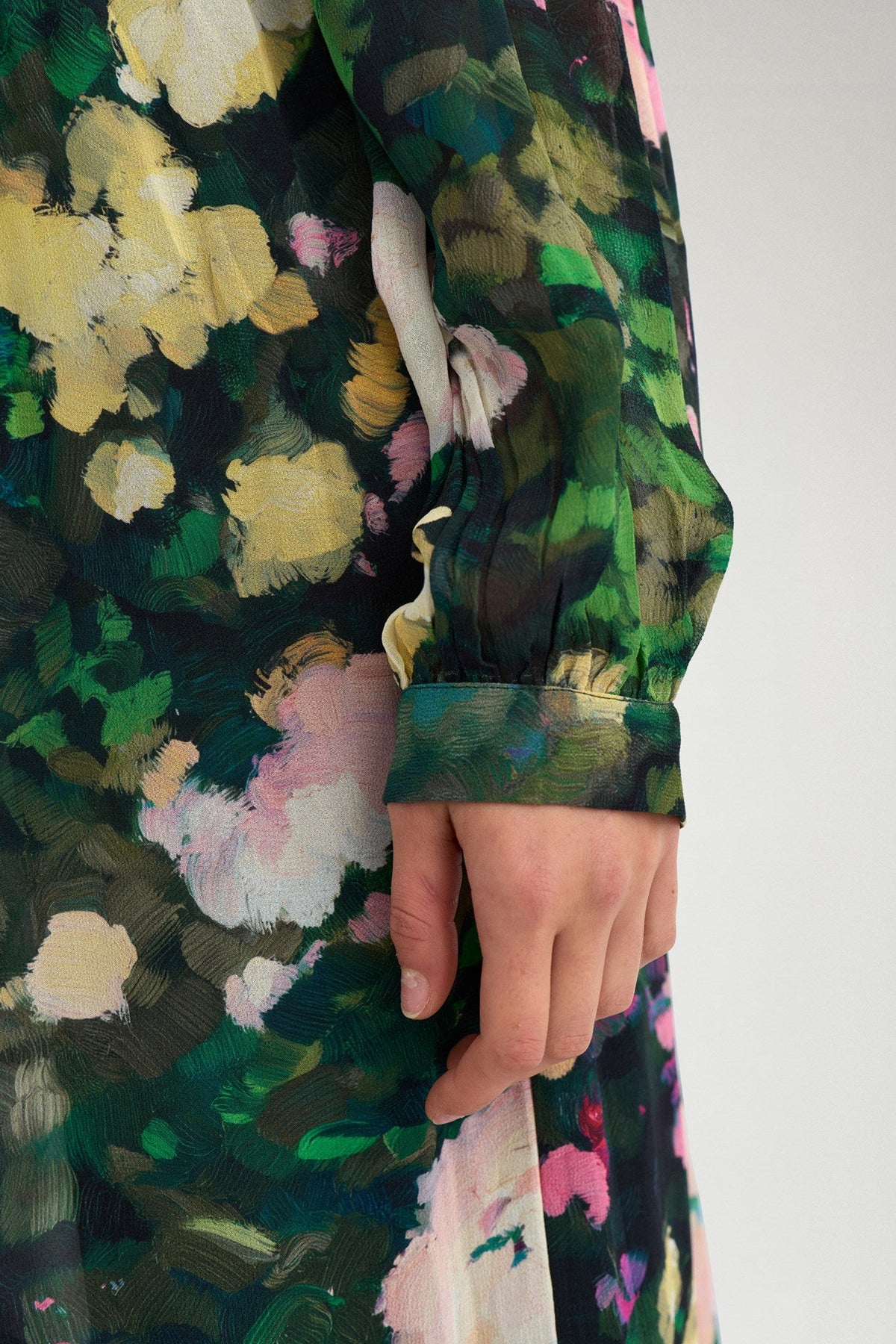 Arvi Long Dress Botanical Garden Nümph