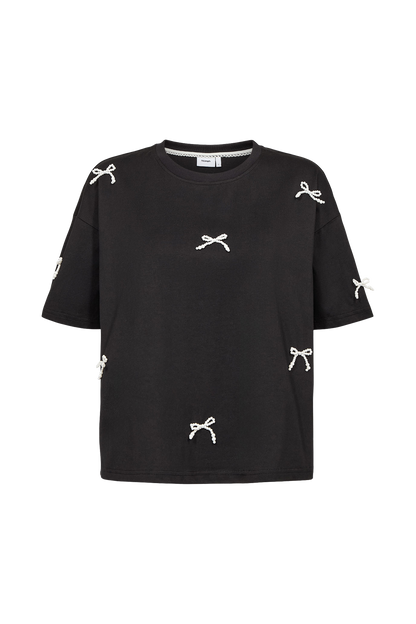 Betunia SS T-shirt Caviar Nümph