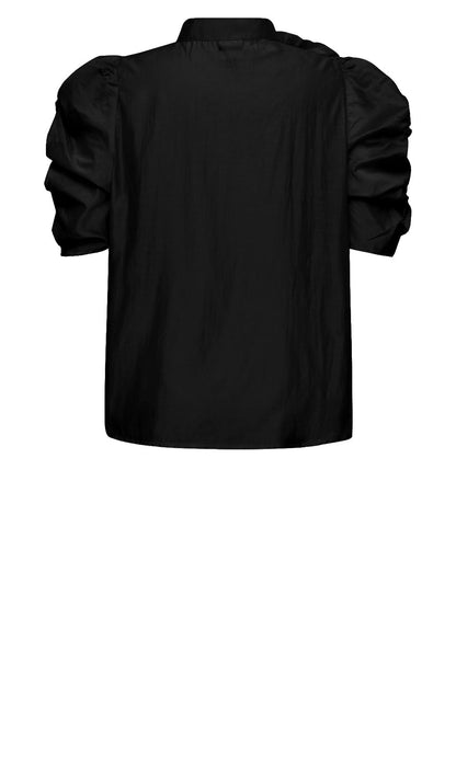 AnnsofiGO Blouse Black Gossia