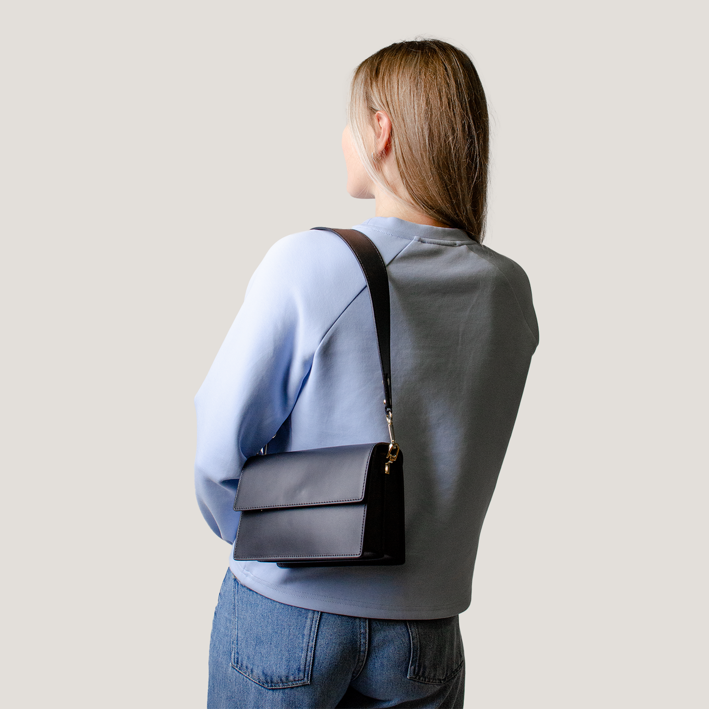 Ardea Leather Bag Black Latalia