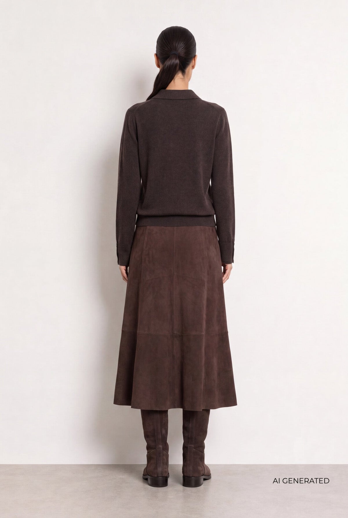 LR-Tila 1 Skirt Dark Brown