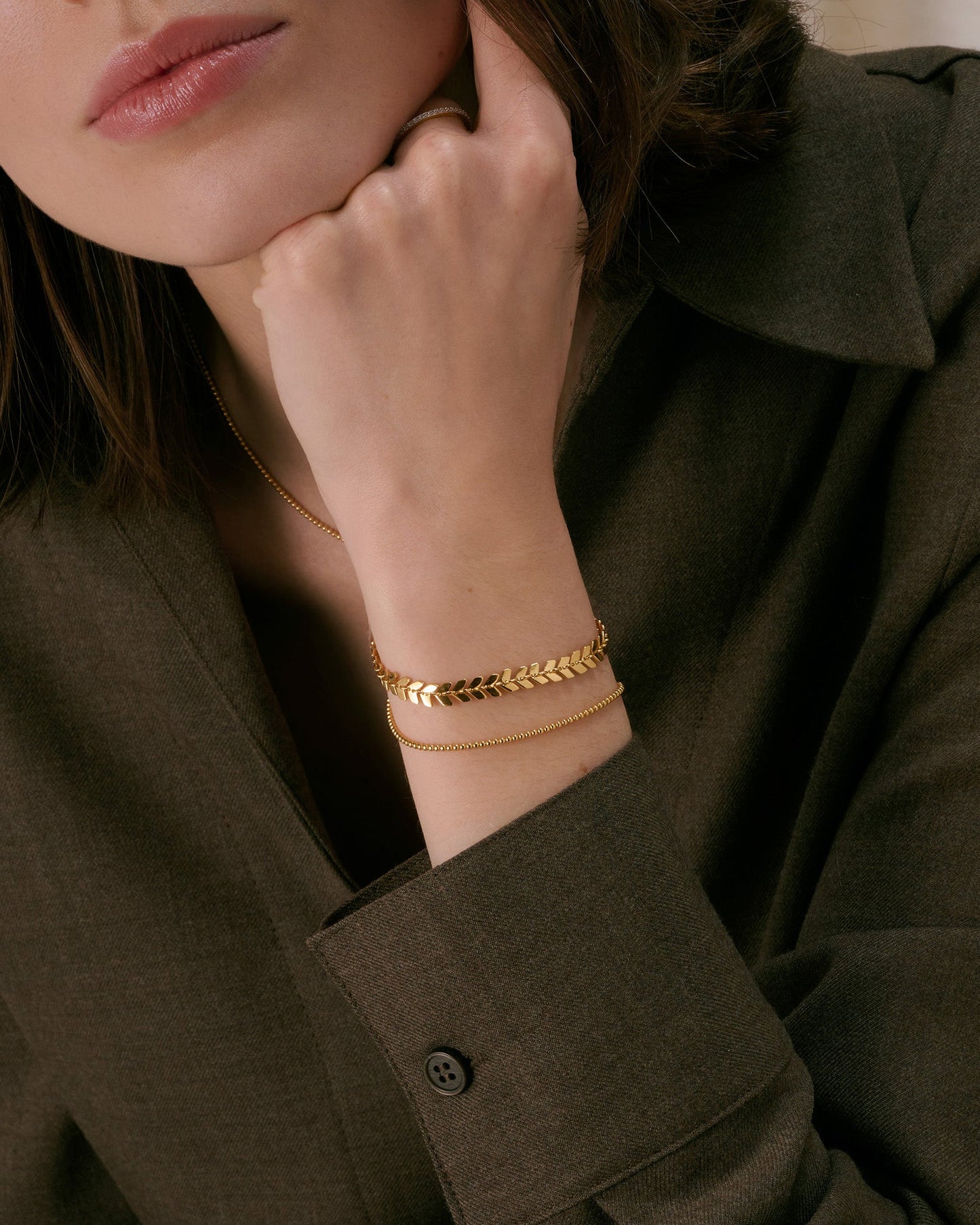 Layers Olivia Bracelet Gold Syster P