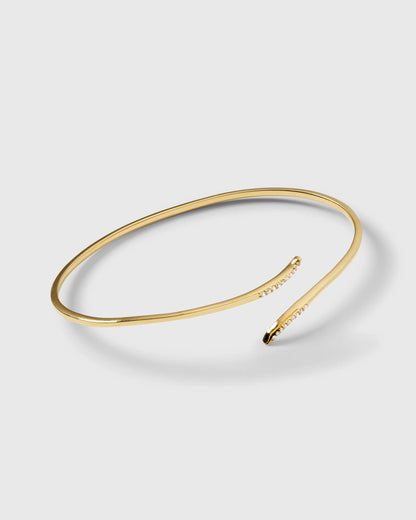 Sparkle Wrap Bangle Gold Syster P