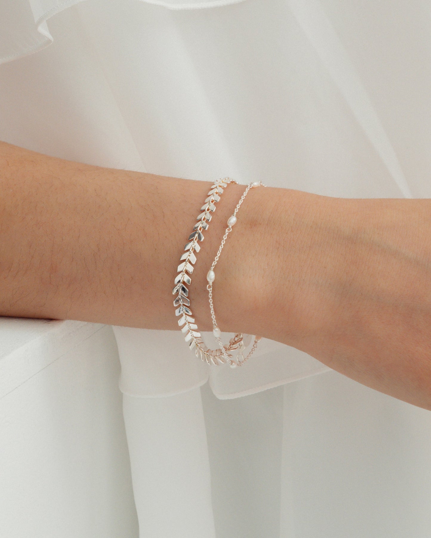 Layers Olivia Bracelet Silver Syster P