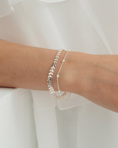 Layers Olivia Bracelet Silver Syster P