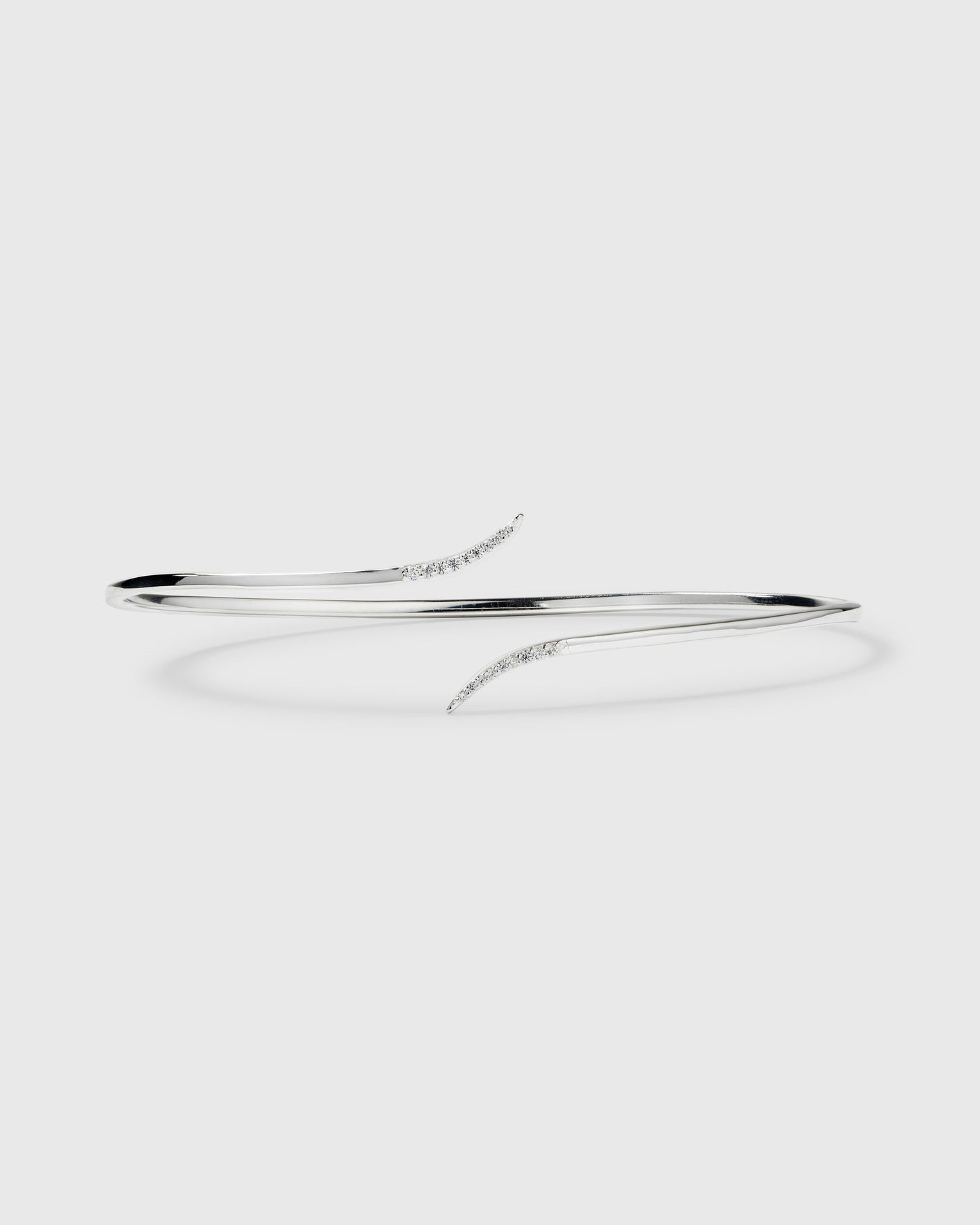 Sparkle Wrap Bangle Silver Syster P