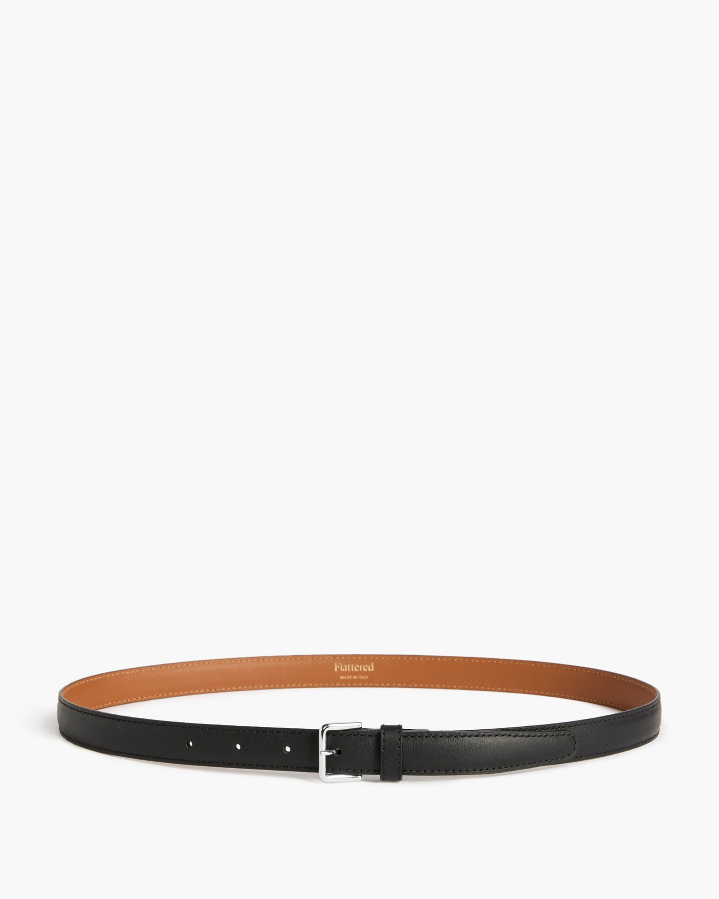 Babette Leather Black Flattered