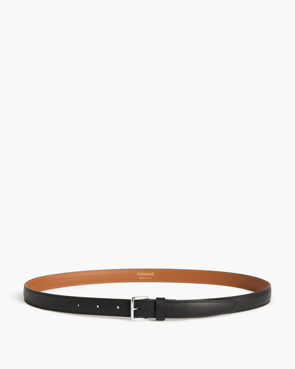 Babette Leather Black Flattered
