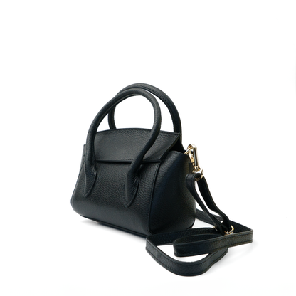 Bari Leather Bag Black Latalia