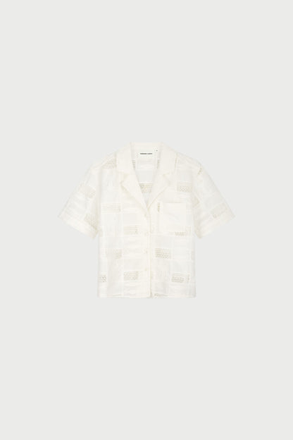 Farida Blouse Cosy White Fabienne Chapot