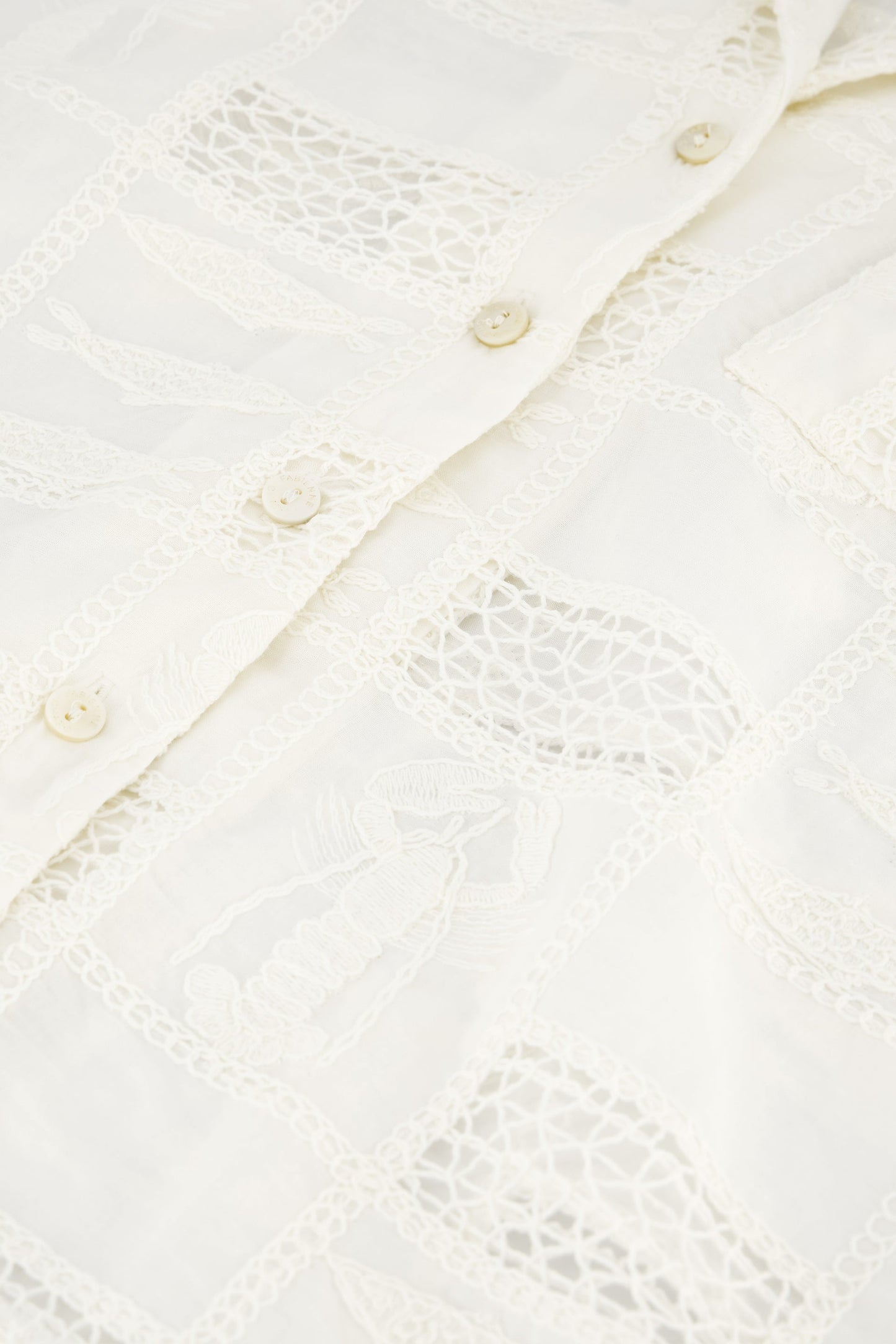 Farida Blouse Cosy White Fabienne Chapot