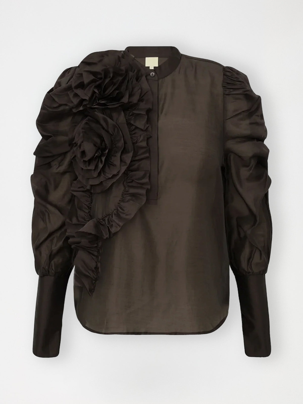 DevineGO Blouse Coffee Gossia