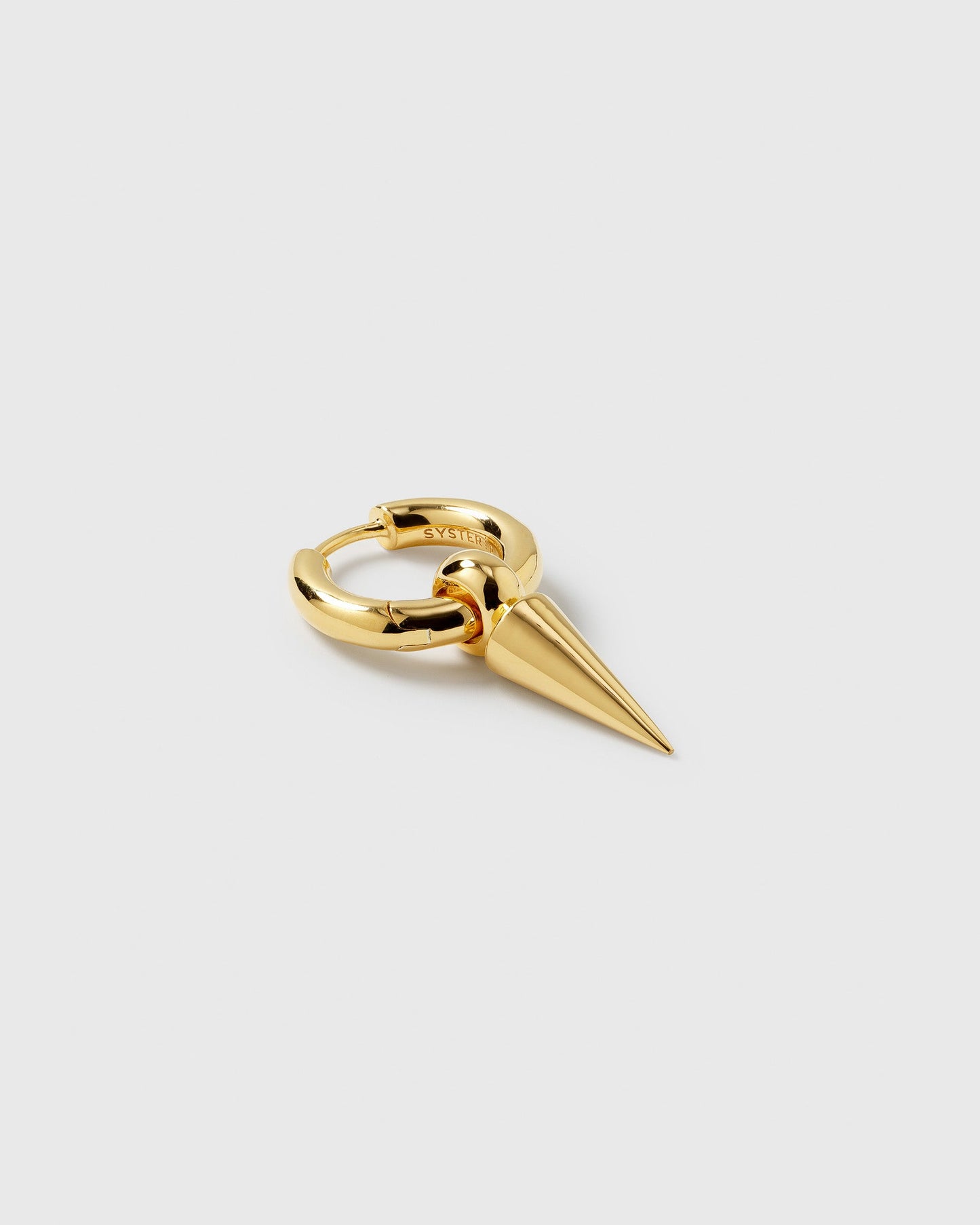 Juno Single Hoop Gold Syster P