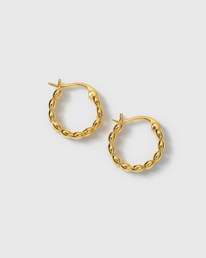 Lunetta Earrings Gold Syster P