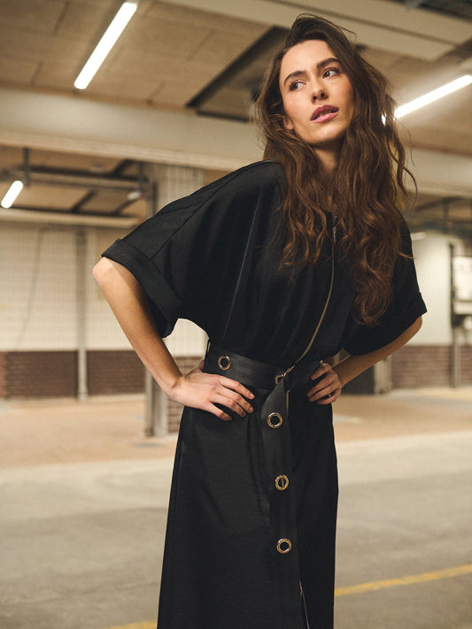 EnaGO Dress Black Gossia