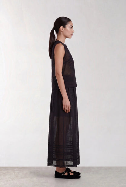 LR-Ryan 2 Skirt Black Levete Room