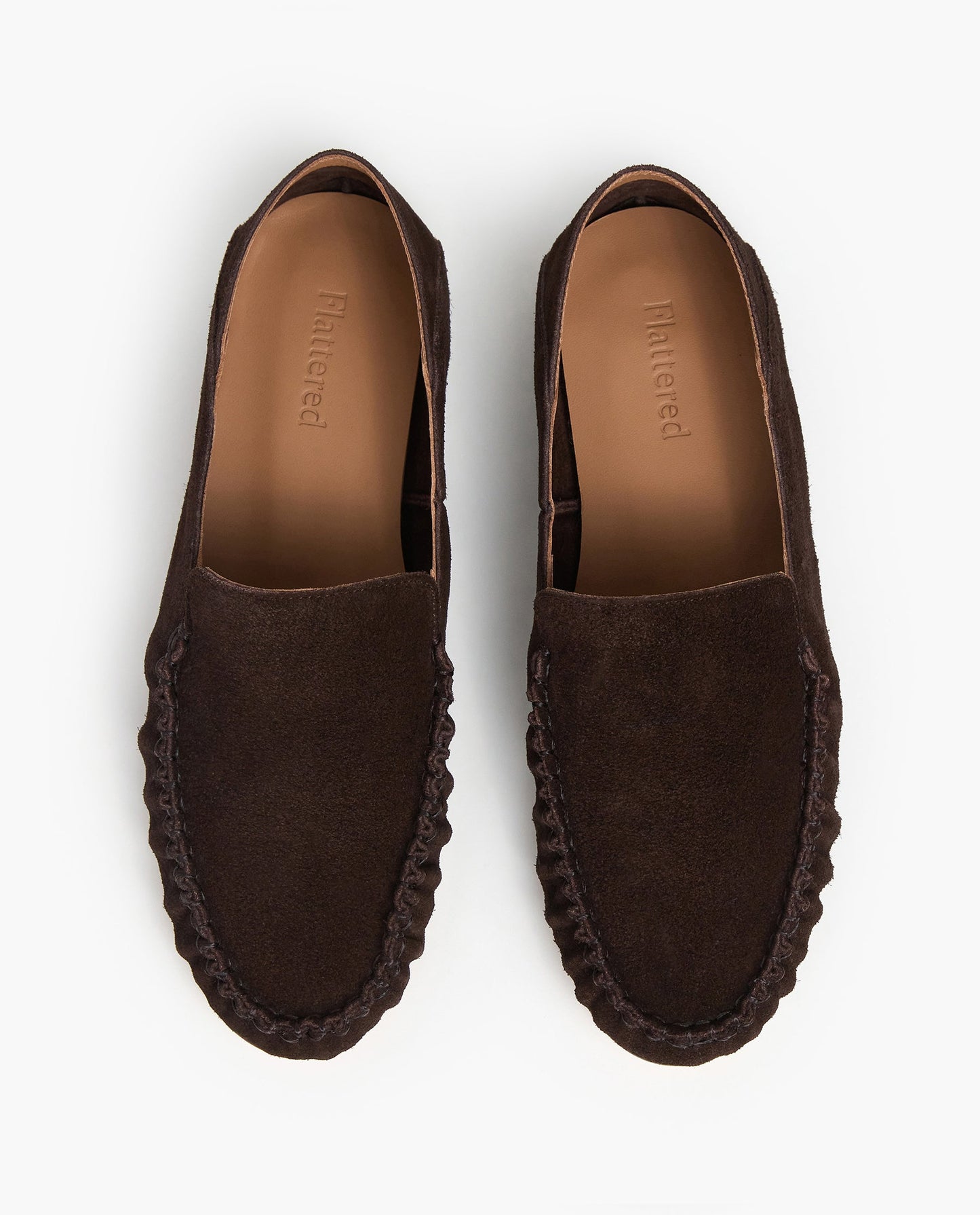 Bon Bon Suede Chocolate Flattered