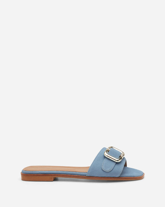 Mimi Suede Blue Flattered