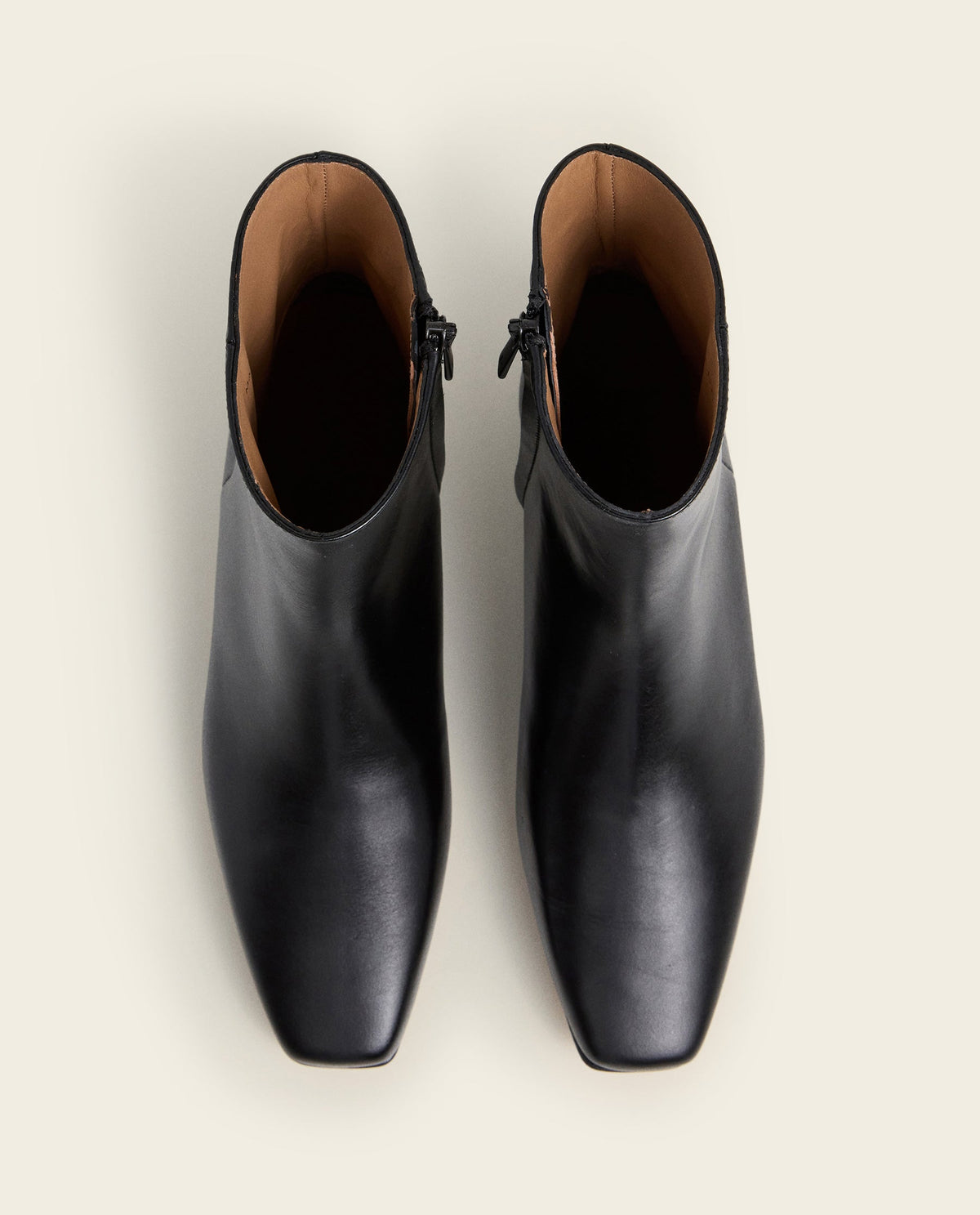 Rami Black Leather Flattered