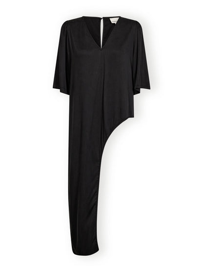 LuxieGO Blouse Dress Black Gossia