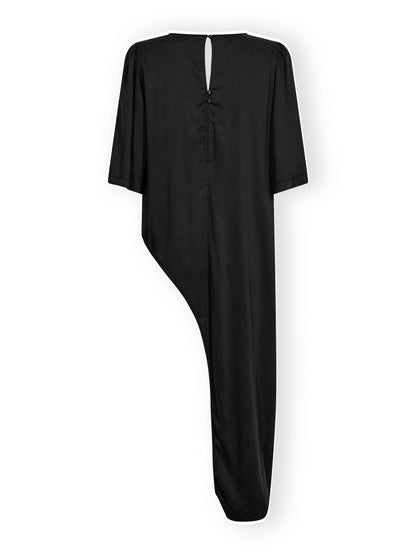 LuxieGO Blouse Dress Black Gossia
