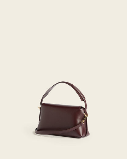 Gaia Mini Bag Burgundy Flattered