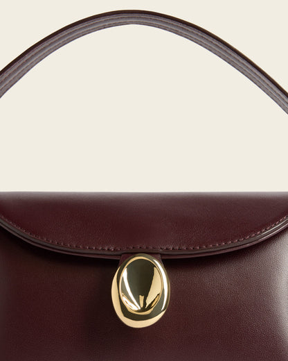 Gaia Mini Bag Burgundy Flattered