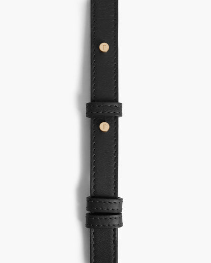 Hedda Grande Handbag Black Leather Flattered