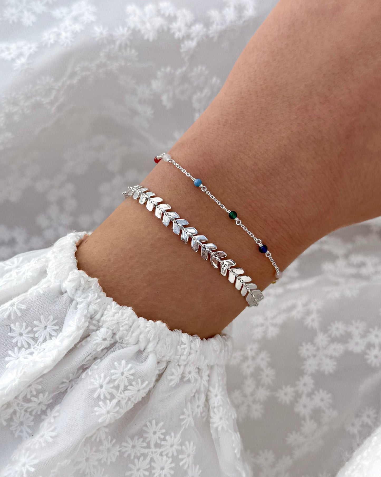 Layers Olivia Bracelet Silver Syster P
